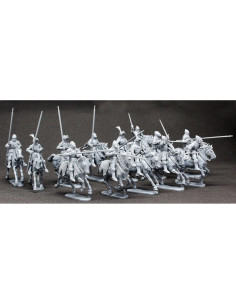 Caballeros Montados de Agincourt Perry Miniatures 28mm - 12 Figuras 2