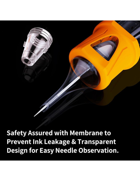 Agujas de Tatuaje BIGWASP Energy 20Pcs 0.35mm 1RL Microblading Agujas de Tatuaje BIGWASP Energy 20Pcs 0.35mm 1RL Microblading