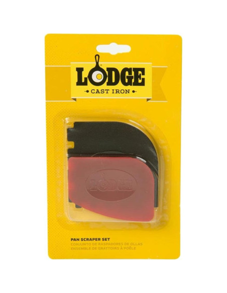 Parrilla Plancha Reversible Lodge LDP3 24.1x42.5cm + Raspadores