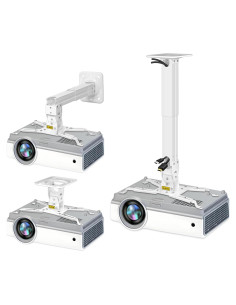 Soporte de Proyector 2-Be-Best Ajustable 40-60cm Blanco