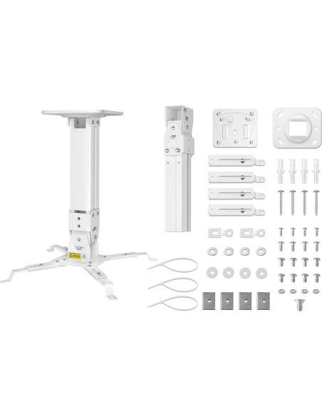 Soporte de Proyector 2-Be-Best Ajustable 40-60cm Blanco