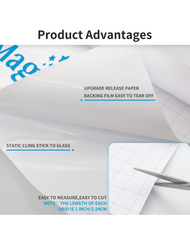 Película de Privacidad Esmerilada MAGIDEKOR 30 cm x 2 m