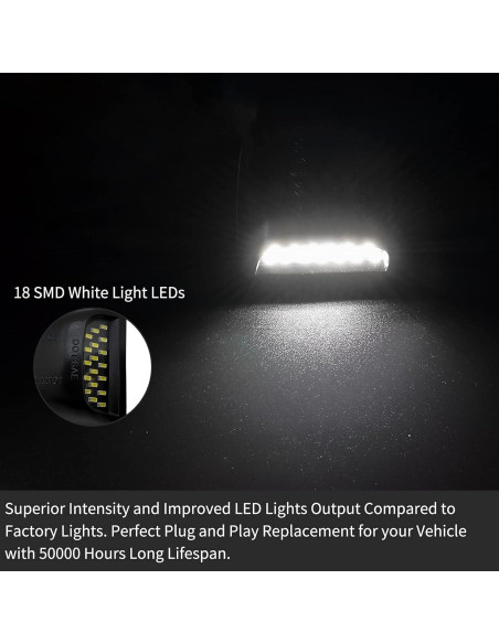 Lámpara LED trasera AlyoNed para Chevy Silverado 2002-2013