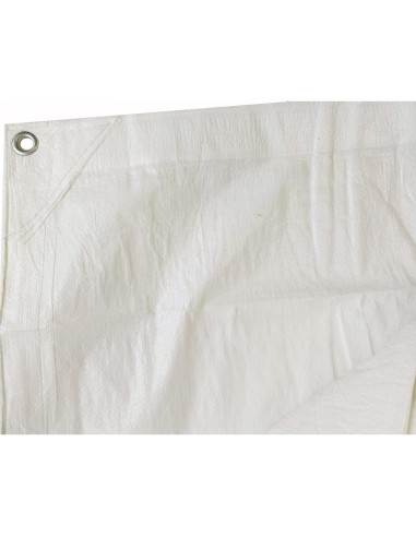 Lona Ignífuga Kotap 15x20 Pies Blanca FR-1520 para Construcción