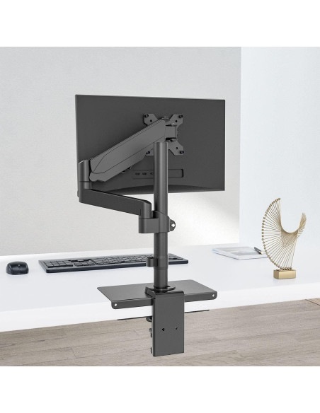 Placa de Refuerzo WALI CGRP-B para Montaje de Monitor Negro