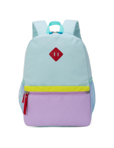 Mochila Escolar Pequeña HawLander Verde Claro 38x27x12 cm