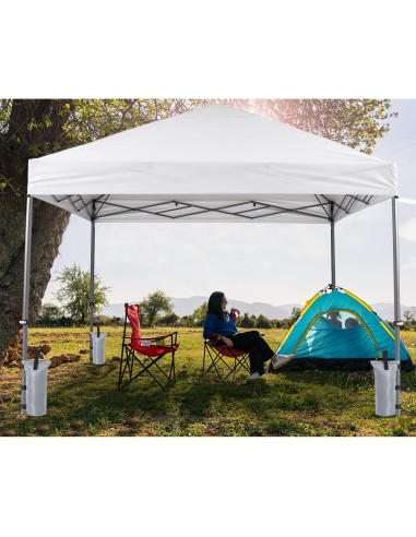 Bolsa de Arena COOSHADE 4 Piezas 50.8 kg Gris para Carpa