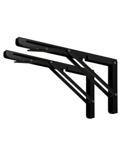 Soportes Plegables de Acero CUZURLUV 20.32 cm Carga 99.79 kg