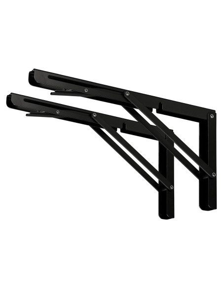 Soportes Plegables de Acero CUZURLUV 20.32 cm Carga 99.79 kg