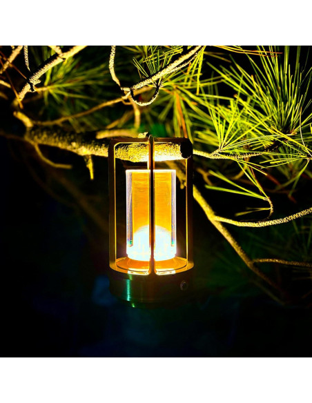 Lámpara de Mesa Portátil LAYSHINEEN 4000 mAh LED Regulable