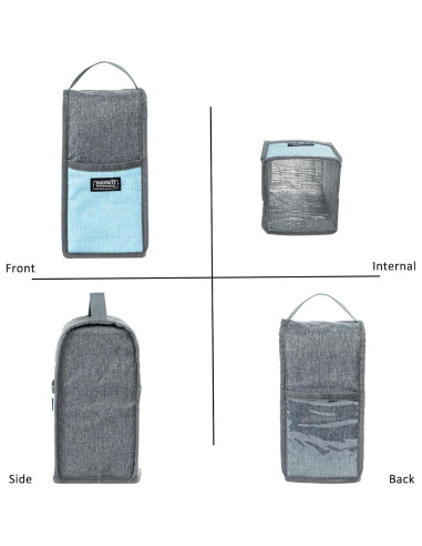 Funda para Abrelatas Eléctrico BAGSPRITE Gris-Azul