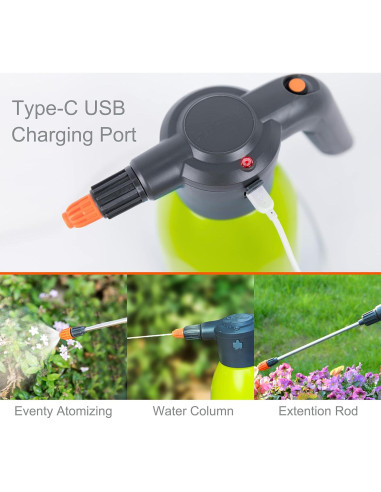 Pulverizador Eléctrico HIFAY ES2-PRO 2L Riego Automático