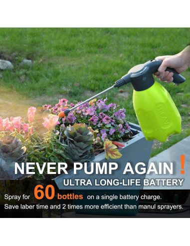 Pulverizador Eléctrico HIFAY ES2-PRO 2L Riego Automático