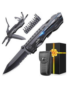 Cuchillo Multiherramienta ONEAGE 9 en 1 para Camping