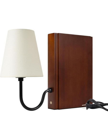 Lámpara de Estante de Libros AELS con Bombilla LED 35x25cm