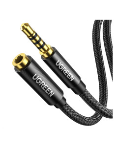 Cable de extensión UGREEN 3.5mm TRRS con micrófono 0.46m