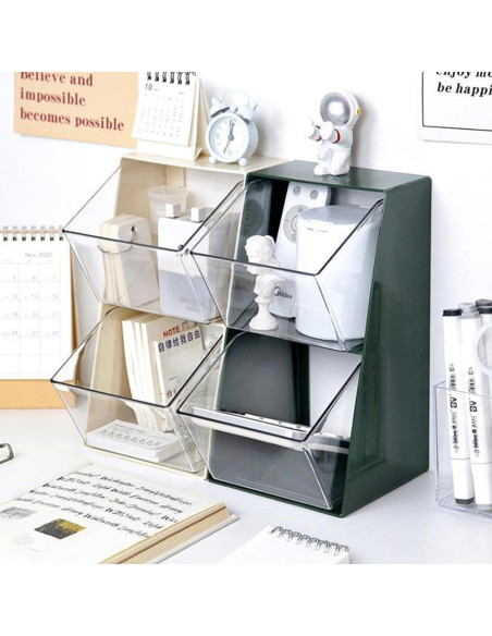 Soporte Organizador K Cup BILLION GOLD Verde 2 Cajones