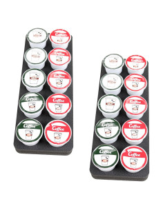 Organizador de Cápsulas de Café Polar Whale 2 Unidades 11.43x29.85cm