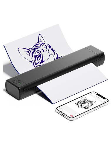 Impresora de Plantillas de Tatuaje COLORWING M08F Inalámbrica