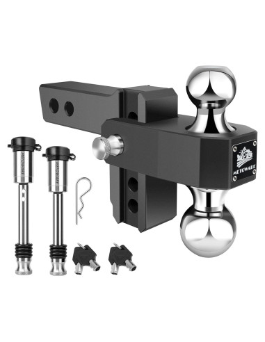 Enganche de Remolque Ajustable METOWARE Aluminio 5,670 kg