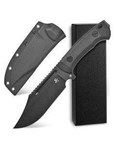 Cuchillo Fijo Sitivien ST20 31.5cm Acero Inoxidable N690 Negro