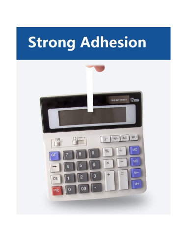 Paquete de 4 Cintas Laminadas Msudoku TZe-221 9mm Negro sobre Blanco