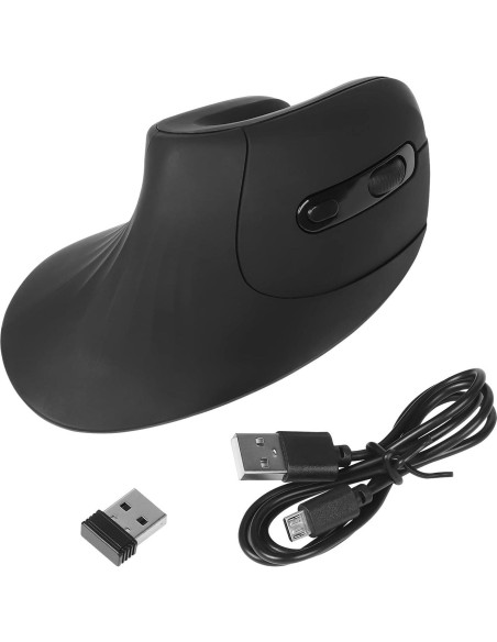 Ratón Vertical Inalámbrico YOCUNKER Tamaño L 6 Botones
