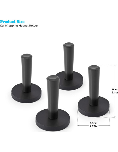 Imanes de Envoltura de Vinilo EHDIS C020si - Paquete de 4