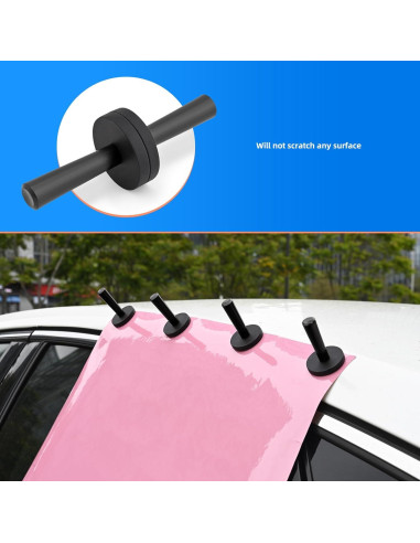 Imanes de Envoltura de Vinilo EHDIS C020si - Paquete de 4