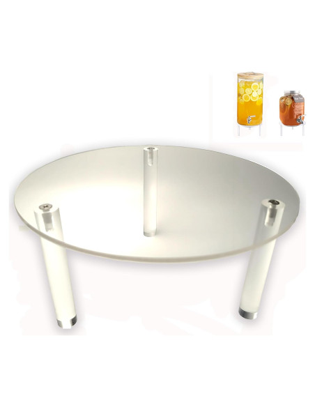 Soporte para Dispensador de Bebidas Acrílico ZHIVEZEN 20 cm
