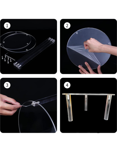 Soporte para Dispensador de Bebidas Acrílico ZHIVEZEN 20 cm