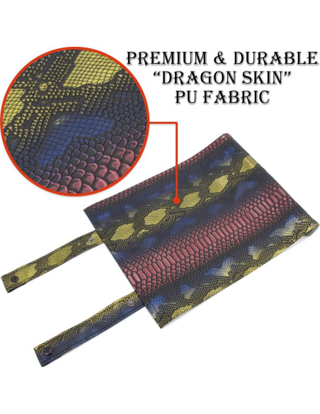 Bandeja para Lanzar Dados CASEMATIX con 7 Dados RPG Incluidos