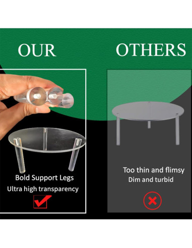 Soporte para Dispensador de Bebidas Acrílico ZHIVEZEN 20 cm