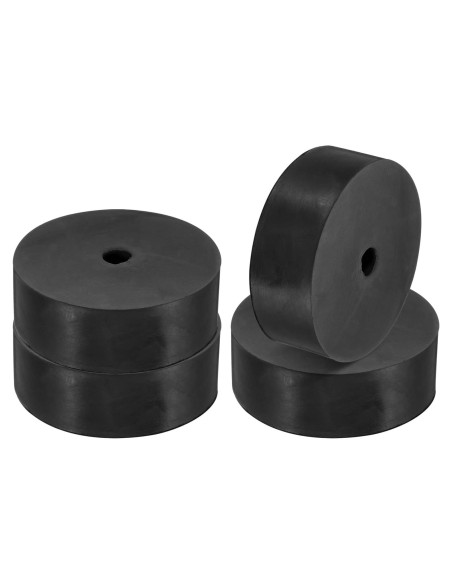 Espaciador de Goma Antivibración PATIKIL 80 mm OD 4 Pcs