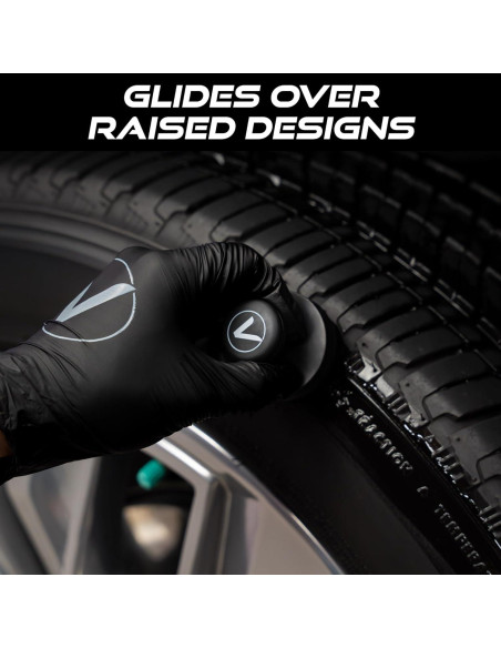 Cepillo Aplicador de Brillo para Neumáticos VIKING 5.8 cm