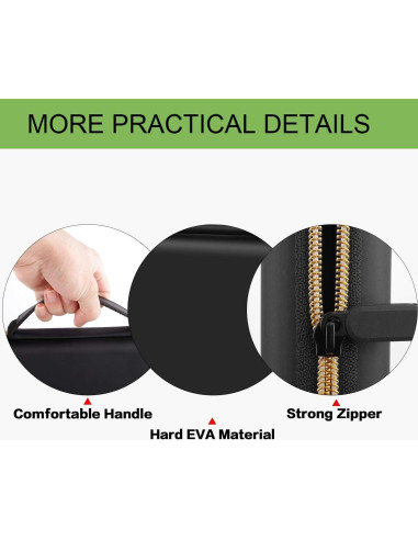 Caja de Almacenamiento para Dados D&D ALKOO - 7 Dados Poliedricos