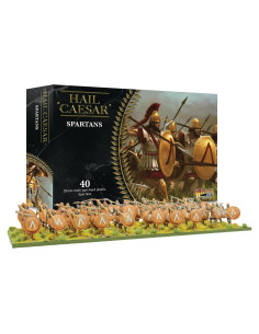 Kit de Modelo Espartanos Warlord Games Hail Caesar 40 Figuras