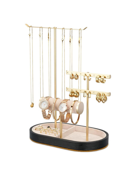 Organizador de Joyería ChuStory Negro 23.5x13.6x30.5 cm