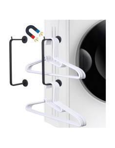 Soporte Magnético para Perchas LEVOSHUA - Paquete de 2, Negro