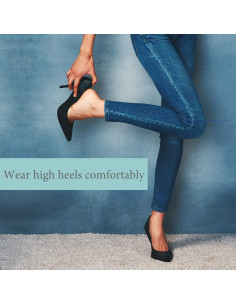 Protectores de Dedos de Silicona Misorita Beige - Alivio Dolor Tacones 2