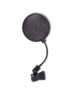 Filtro Antipop On-Stage ASVS4-B 10.16 cm con cuello de ganso