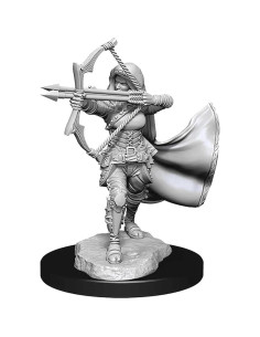 Miniaturas Nolzur D&D Genasi del Aire Femenina Sin Pintar 2