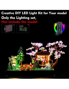 Kit de Luz LED LocoLee para LEGO Jardín Tranquilo 10315 2