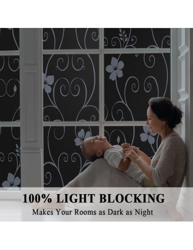 Película Blackout Mikomer 30x200 cm Anti UV y Privacidad