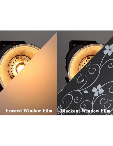 Película Blackout Mikomer 30x200 cm Anti UV y Privacidad