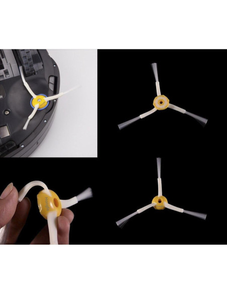 Cepillo Lateral de Repuesto Hongfa 694 para Roomba 500/600/700