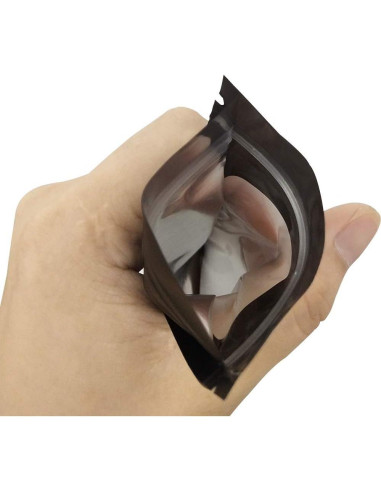 Bolsas Mylar Reutilizables STUs 100 Piezas 7.5x12 cm A Prueba de Olores