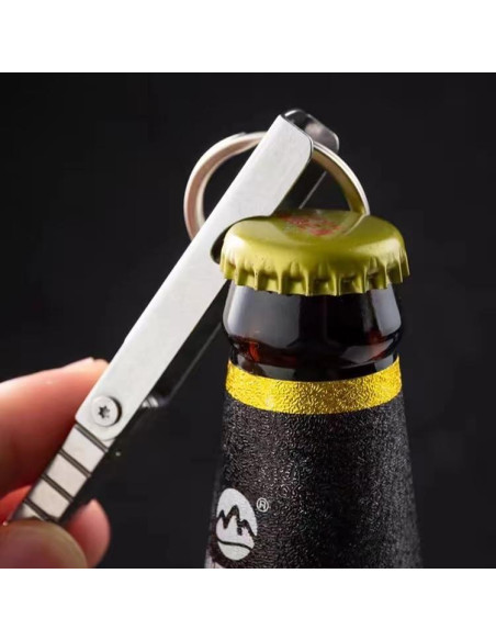 Mini Herramienta Multitool Genérico 6cm Acero Inoxidable EDC