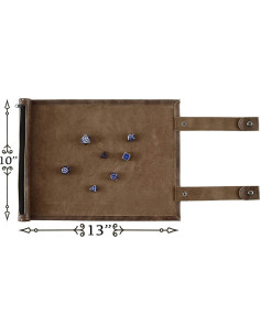 Bandeja de Dados Scroll Forged Dice Co - Tapete y Funda 14 Dados 2