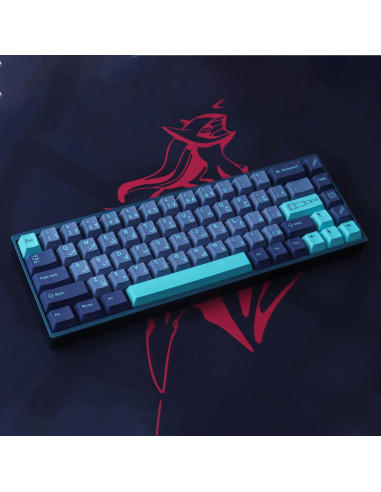 Teclas PBT Tsungup 134 Teclas Cherry Mar Arábigo 7U